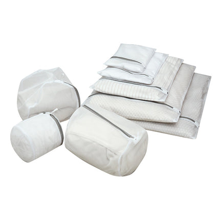 Factory in stock gray thick and thin net laundry bag machine wash special anti-deformation washing bag clothing net bag washing bag wholesale