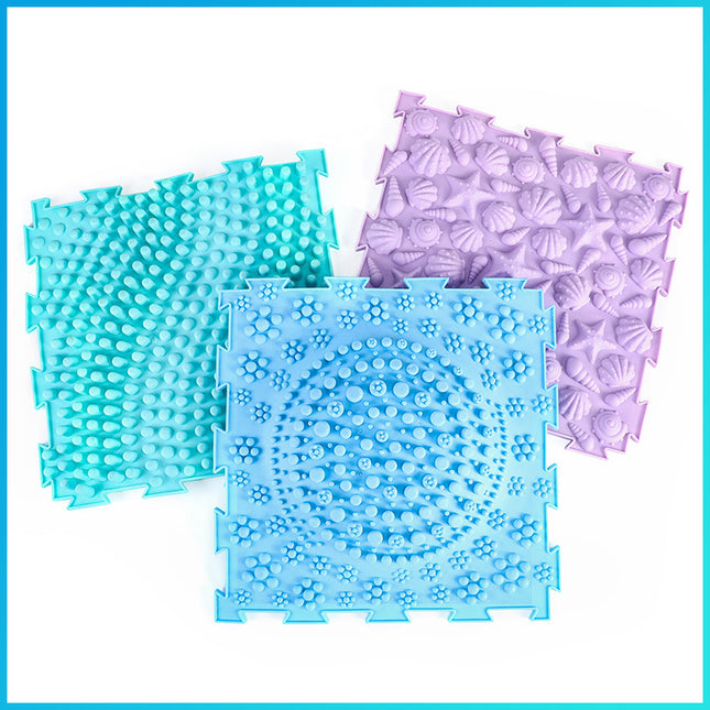 Spot Wholesale Kindergarten Three-Dimensional Acupressure Board Sensory Tactile Large Sports Training Crawling Mat Toy Foot Massage