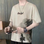 Khaki [rowing] short sleeve / M