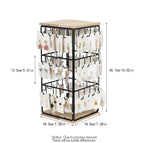 Jewelry display stand-wood color