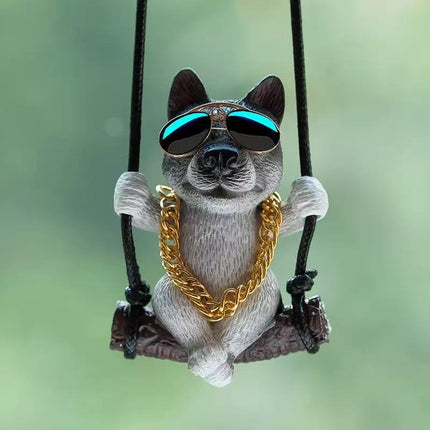 Car Accessories Car Accessories New Cute Car Pendant Pendant Popular Car Decoration Rearview Mirror Bulldog