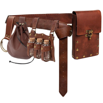 Amazon Hot Selling Steampunk Phone Bag Medieval Renaissance Role Playing Accessories Sport Fanny Pack