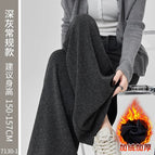 Dark gray-[fleece style] skin-friendly and warm with pockets / S