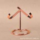 Rose gold / Small size can hold 5-8cm accessories