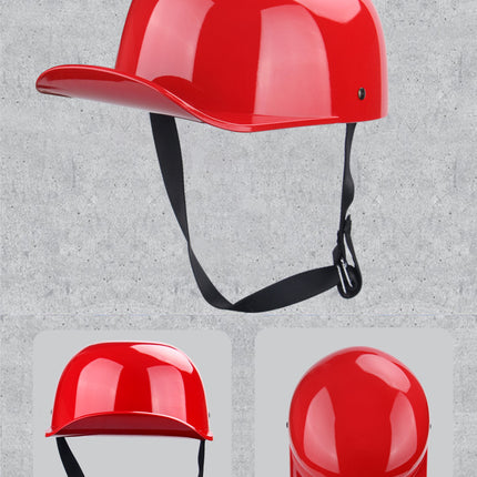Source Factory Electric Vehicle Helmet Men's Motorcycle Helmet Summer Women's Electric Scooter Safety Helmet Riding Baseball Cap