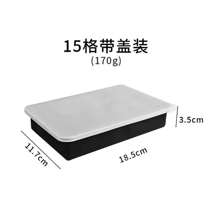 15 even square ice cube ice cube film with food grade silicone ice cube easy demoulding ice box for summer drinks