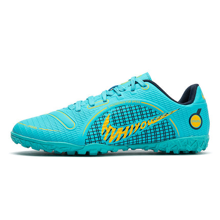 Cross-Border football shoes tf broken nails artificial turf AG nails leather feet boys and girls children young students competition training shoes