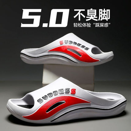 Thick-Soled Slippers for Men, Non-Slip, Summer Outer Wear, New Style, Bathroom, Home, Indoor Sports, Outdoor Beach, Men