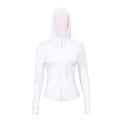 Lulu Original Label Define Yoga Wear Hooded Jacket Jacket Top Breathable Sports Fitness Wear Spring & Fall Women's