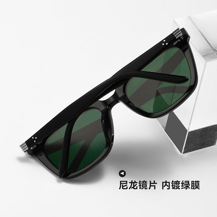 2025 New Gm Plate Sunglasses Numer Square Anti-Uv Men's Sunglasses Women's Myopia Bc-2118