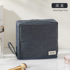 Deep blue - small oxford cloth non-suited luggage pencil case makeup bag