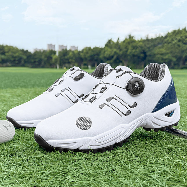 Golf Shoes Men's Shoes Rotating Laces Movable Spikes Casual Sports Men's Shoes