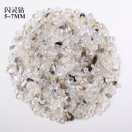 Direct Sales from the Source Factory: Natural Pink, White, Purple, Yellow Crystal Gravel, Green Aventurine, Colorful Fluorite, Energy Demagnetizing Stone, Bonsai Wholesale