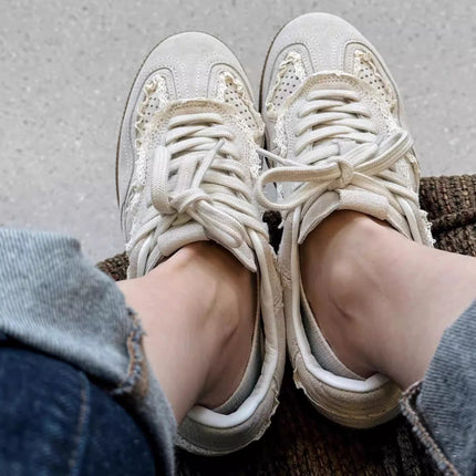 Korean Style Cute and Versatile German Training Shoes for Women 2026 New Niche Internet Celebrity Casual Sports Sneakers Lightweight Shoes