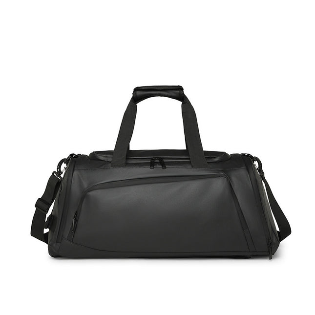 Fitness Bag with Dry and Wet Separation, Independent Shoe Compartment, Portable Sports Training Bag, Large Capacity, Multifunctional Shoulder Travel Bag