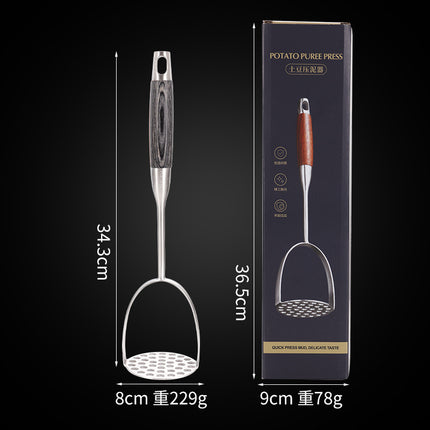 Stainless steel sweet potato masher household potato press kitchen tool manual multi-function masher potato press