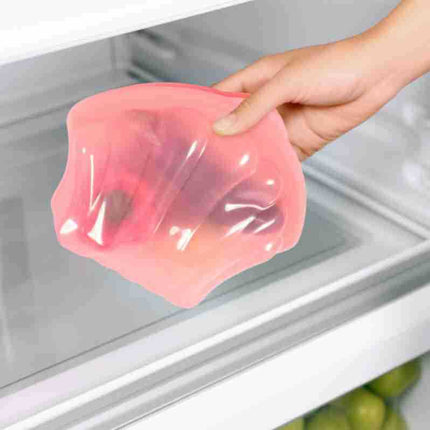 Silicone Fresh-Keeping Bag Food Repackaging Bag Silicone Bag Refrigerator Fresh-Keeping Bag Household Storage Edible Food-Grade Food Sealing Bag