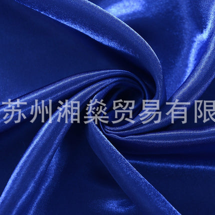 2025 new products home decoration living room bedroom modern simple multi-color optional five beauty satin bottom yarn finished curtain fabric