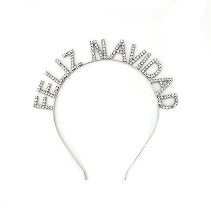European and American Hair Bundles, Birthday Party Headbands, Happy Birthday, Fast and High-End Accessible Luxury Hair Accessories