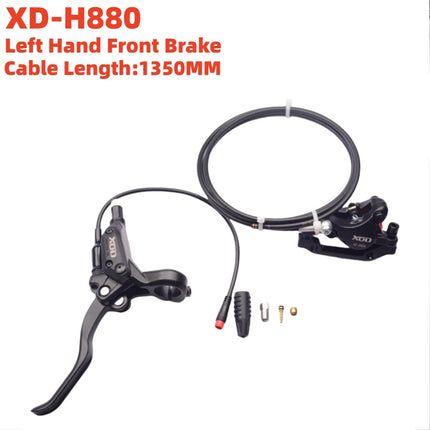 XOD electric bicycle scooter oil brake waterproof 2-core power-off brake disc brake XD-H800 / XD-H880