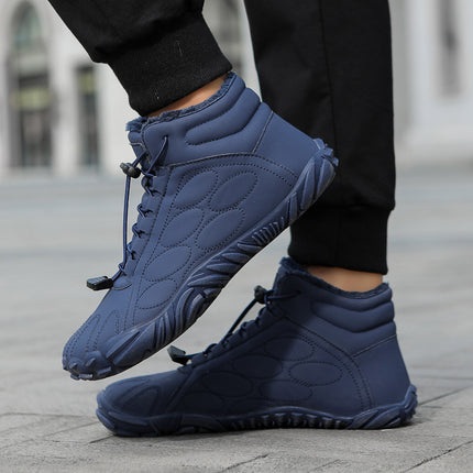 New Outdoor Sports Cotton Shoes Men and Women fleece-lined Warm Boots Wear-resistant Non-slip Snow Boots Winter Thickened Lovers Shoes