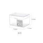 Flip-top frosted box-small size