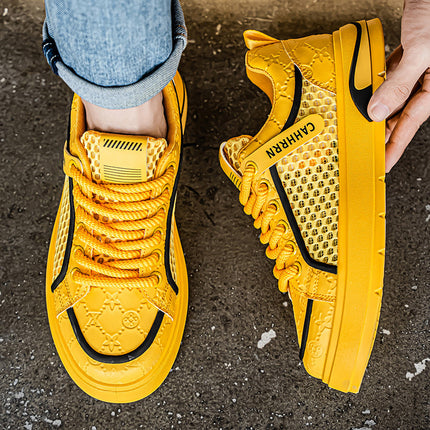Men's Shoes 2026 New Style Breathable Fashion Simple Personality Sports Casual Versatile Flat Lightweight Sports Sneakers