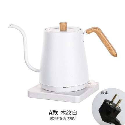 Slender Mouth Electric Household Kettle with Thermometer Coffee Hand Kettle Electric Kettle Electric Coffee Pot