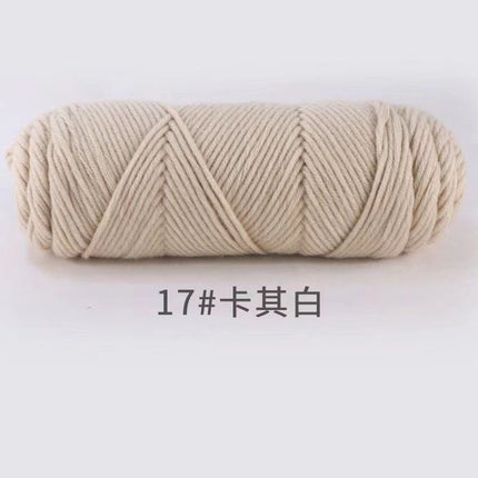 8 strands milk cotton eight strands lover cotton handmade diy material coated wool scarf hat hook shoes medium thick wool ball