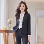 Black Suit Pants Shirt / S