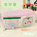 Good luck apple pen case green apple
