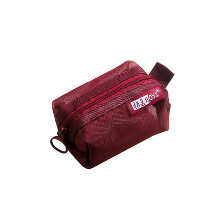 Mini Small Portable Mesh Coin Purse Data Cable Earphones Mobile Phone Accessories Cosmetic Bag Key U Disk U Shield Id Bag