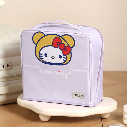 Standing Makeup Bag for Women, Simple and Portable, Large Capacity, Multi-Functional Travel Cosmetics Brush Storage Bag