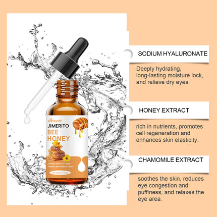 Bee Honey Eye Drops Fatigue Dry Eyes Astigmatism Blurred Vision Reliever Refreshing Improve Eyesight Soothing Eye Care Products
