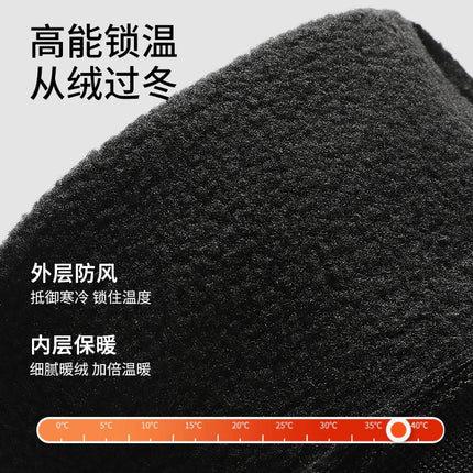 New Outdoor Gloves Sports Men's Velvet Touch Screen Warm Waterproof Bicycle Riding Foreign Trade Autumn and Winter Gloves