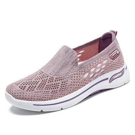 Mom's Shoes 2026 Summer New Mesh Shoes for Women, Middle-Aged and Elderly Walking Shoes, Breathable Casual Shoes, Old Beijing Cloth Shoes