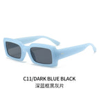 Dark blue frame black and gray film