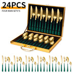 D 1010 dark green gold (golden wooden box)