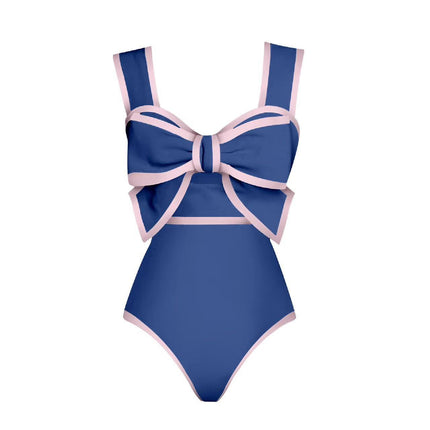 2025 Europe and the United States cross-border new bikini Amazon two-piece skirt conservative one-piece swimsuit women's in stock wholesale
