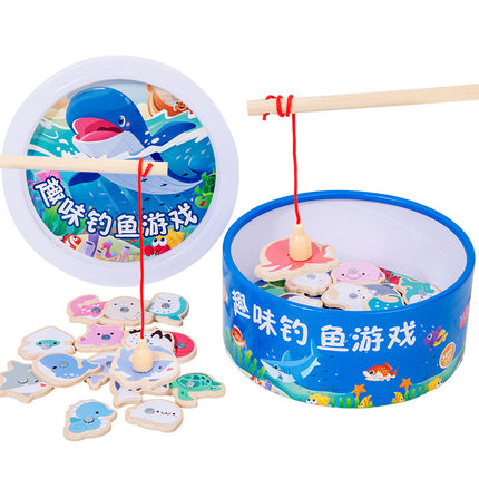 Fishing Toys for Children, Magnetic Early Education for Girls, Infants and Toddlers, Boys, One-Year-Old Educational Baby Teaching, Brain-Stimulating Toys