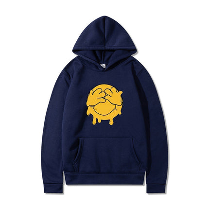 Amazon 2022 New Winter Men's and Women's Sweatshirts Hip-Hop Cartoon Printed Long-Sleeved Casual Hoodies