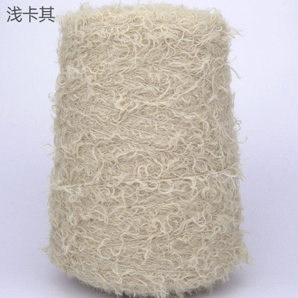 Silk Joy/Cross-Border Teddy Velvet Curly Furry DIY Handmade Knitting Yarn Ball 500g