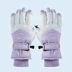 Hx winter ski medium round mark women's purple white / One size fits all