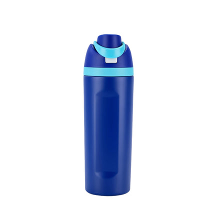Amazon Fruit Cup 304 Stainless Steel Insulated Cup High-Looking Creative Straw Cup Outdoor Portable Water Cup