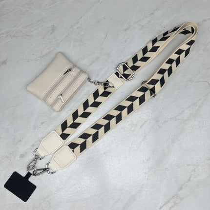 Colorful adjustable mobile phone lanyard slung rope mobile phone rope mobile phone chain rope outdoor anti-lost phone rope single shoulder strap