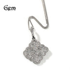 Gold pendant + 3mm24inch twist chain