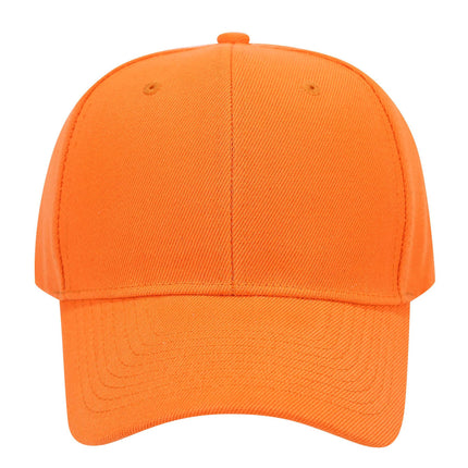 Cross-Border Amazon Hot-Selling Spring Green Six-Panel Baseball Cap with Solid Color, Logo Embroidery, and Adjustable Copper Buckle