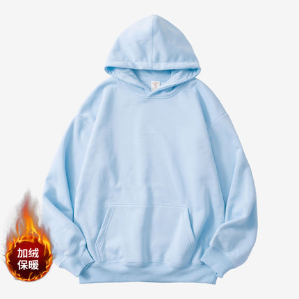 2025 New Autumn and Winter Oversize Hooded Sweatshirt Custom-Made with Fleece and Thickened, Loose and Lazy Style Autumn Hoodie Jacket
