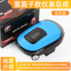 Lei zhenzi model 48-60v instrument light blue