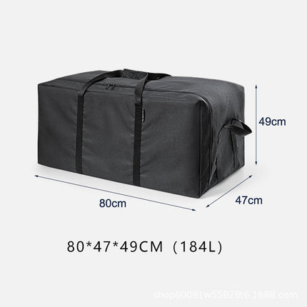 Large-Capacity Outdoor Equipment Storage Bag Camping Picnic Supplies Table and Chairs Barbecue Grill Canopy Waterproof Backpack Storage Box